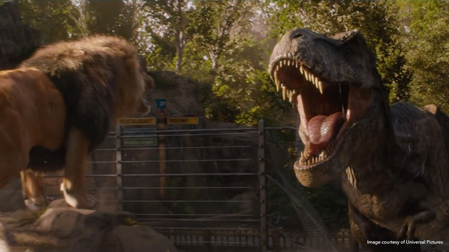 Still from Jurassic World: Fallen Kingdom