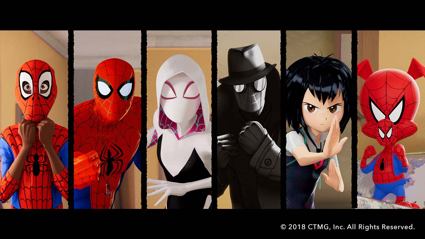 SpiderVerse Sony Imageworks