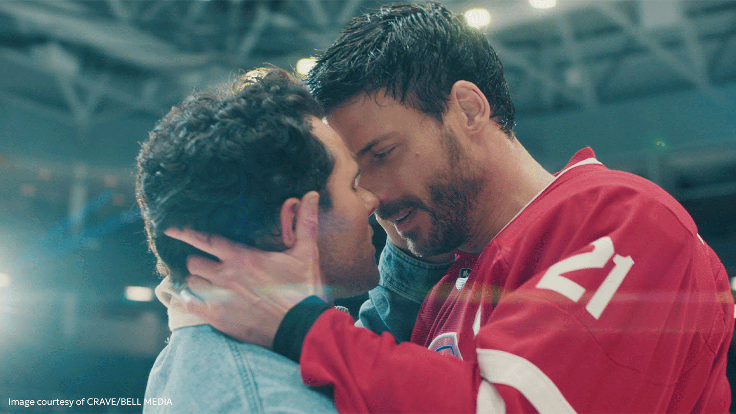 Heated Rivalry VFX breakdown Scott Hunter and Kip kiss on the ice