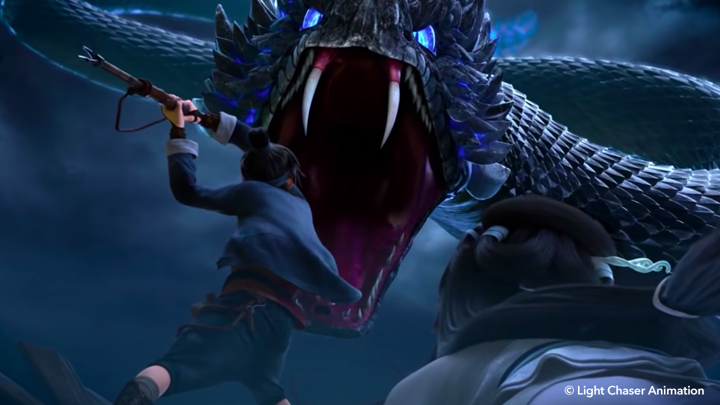 Dragon from Light Chaser's White Snake
