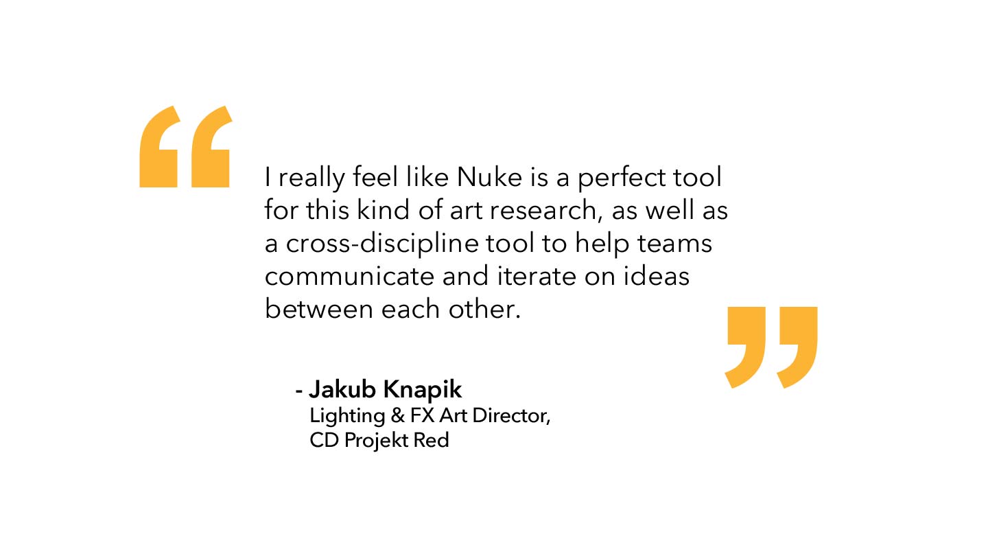 Quote from Jakub Knapik, CD Projekt Red