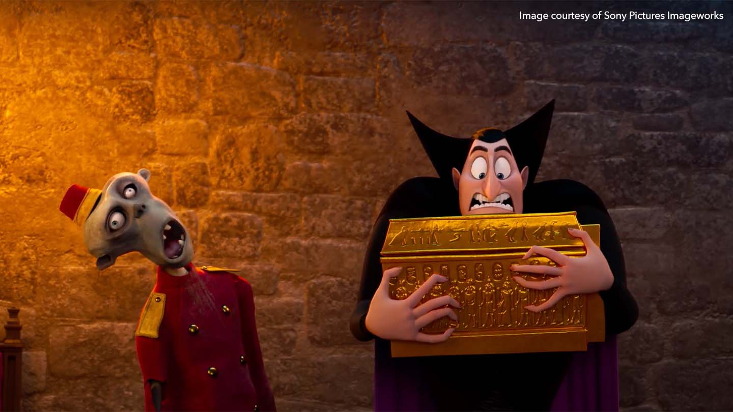 Shot from Hotel Transylvania short