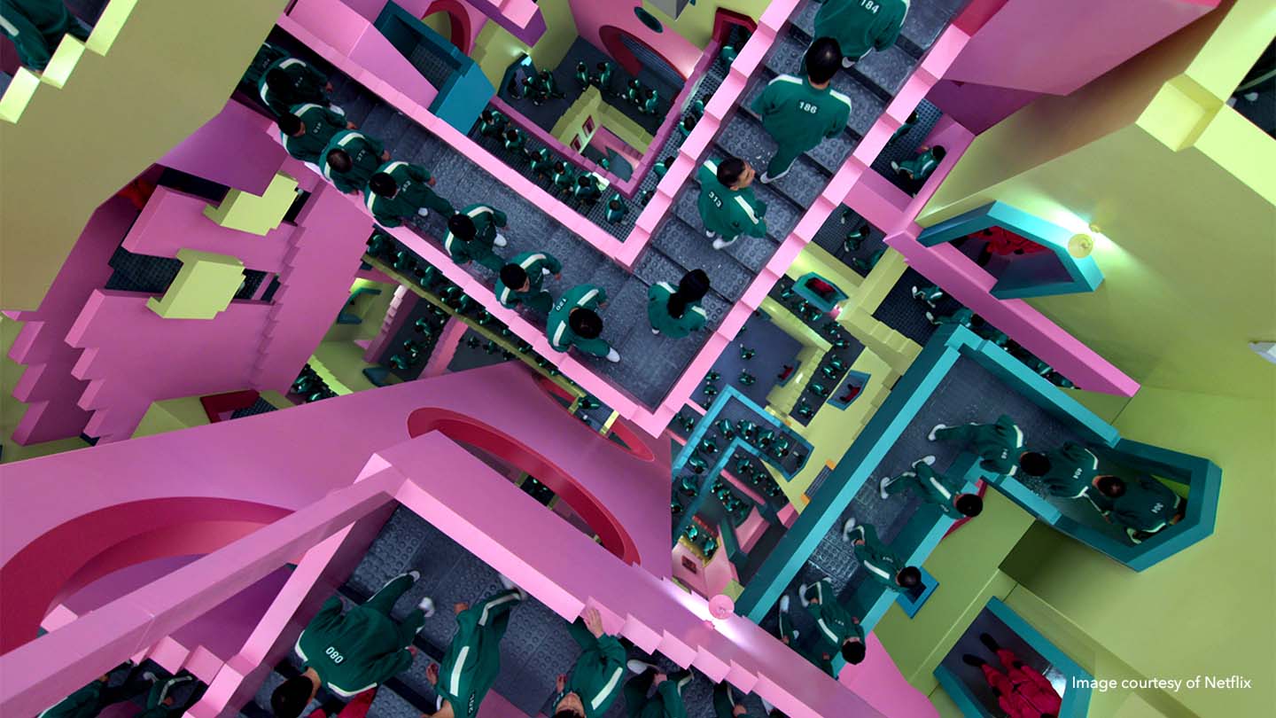 Staircase Squid Game