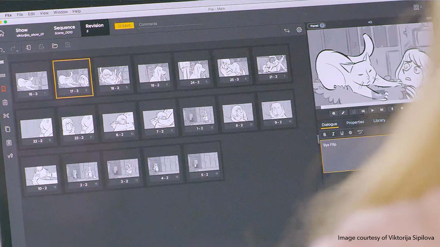 Flix - storytelling development