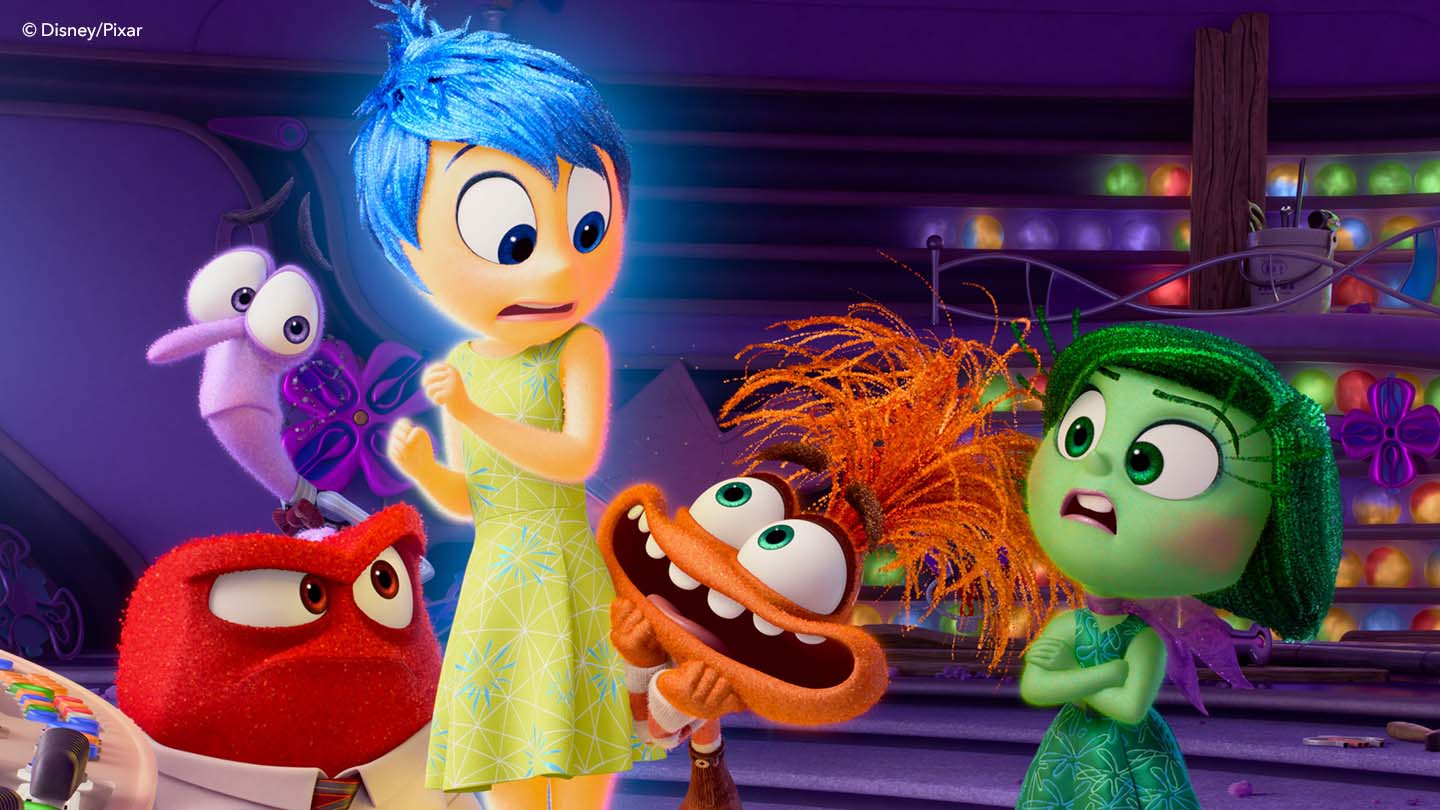 Inside Out 2 characters