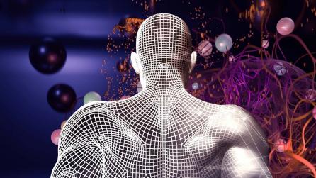3D man rendering