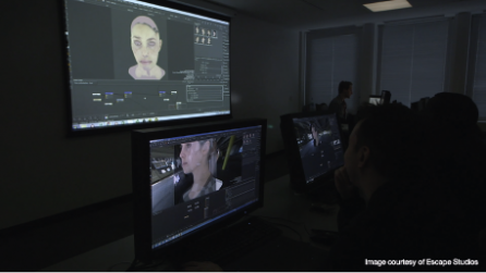 Escape Studios teaching Mari