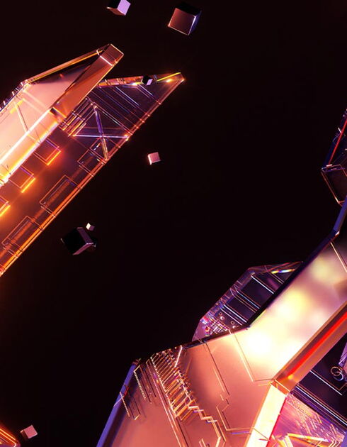 Abstract colorful imagery