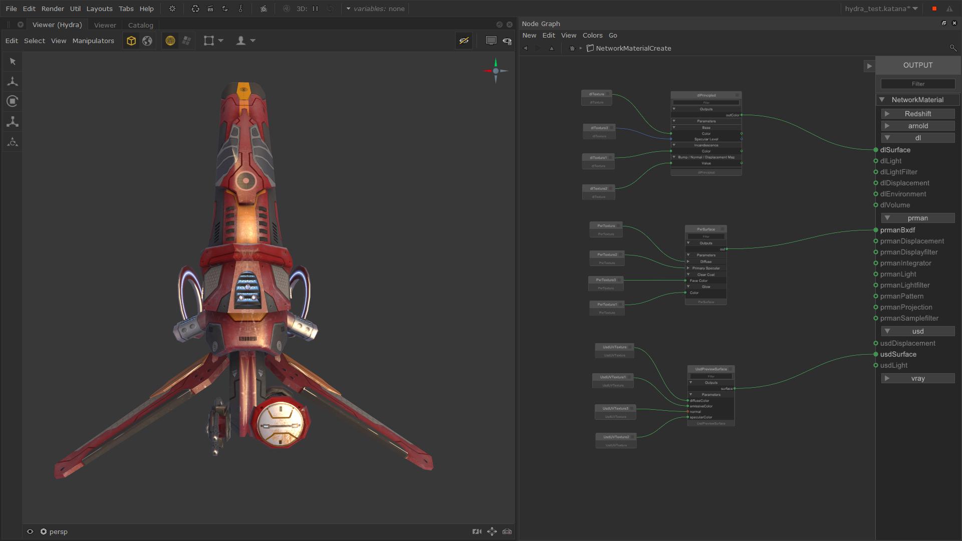 lookdev multiple Renderes Katana 4.0
