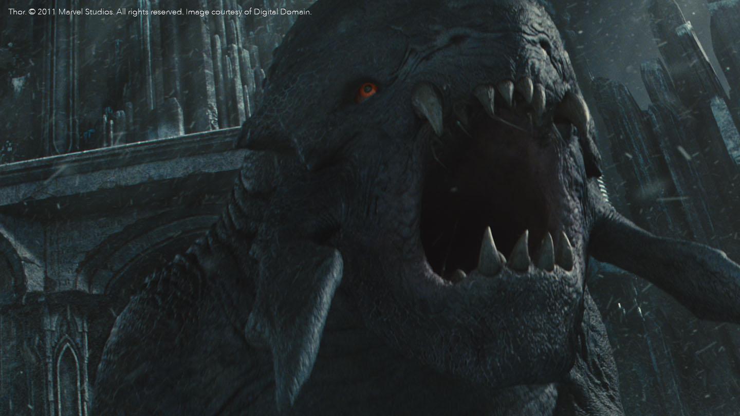 Discover the software that brought the monsters in Thor to life