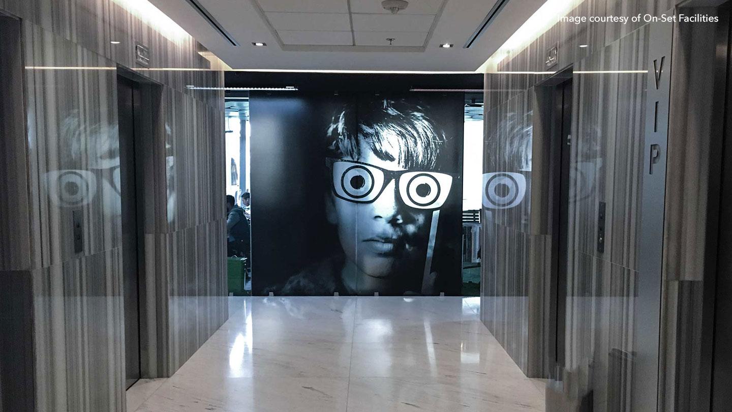 Painting of a man in strange glasses