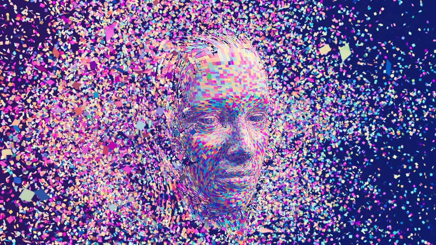 3D Modelled Face