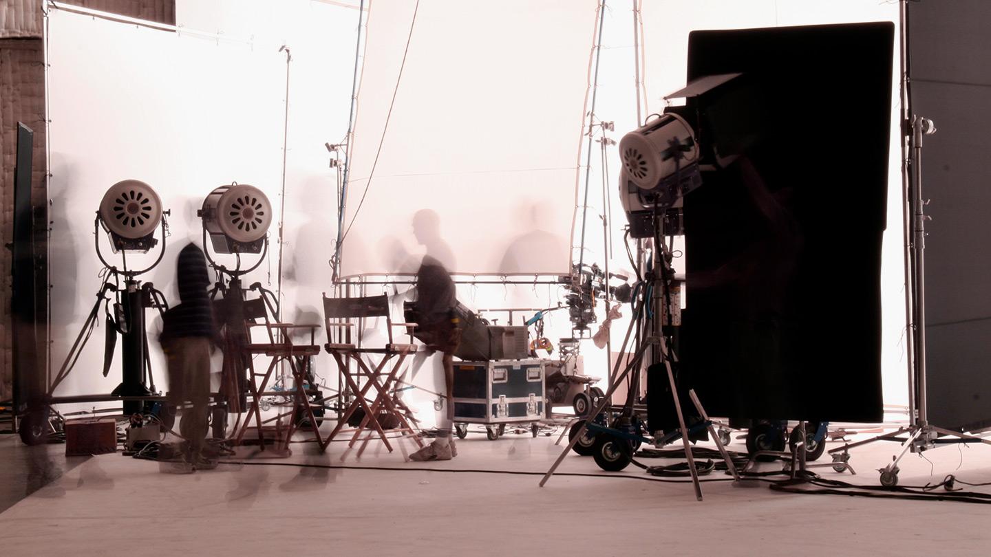 Film set and realtime production