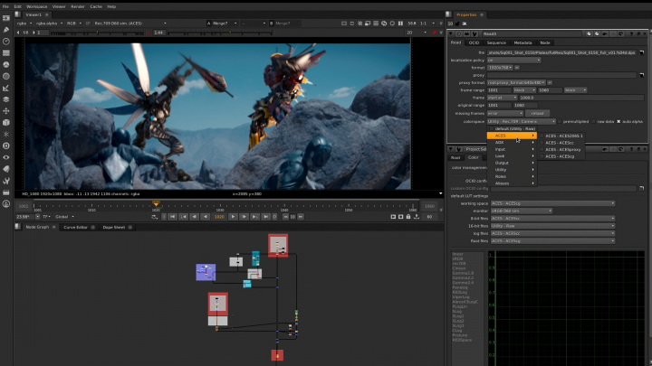 OpenColorIO Color Management in Nuke