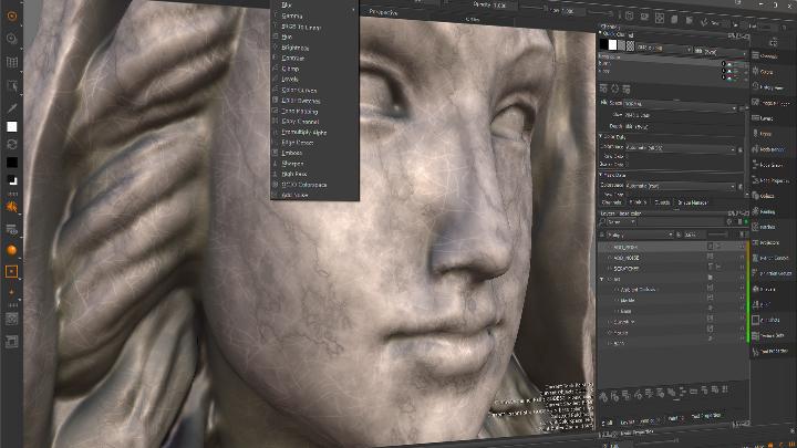 Procedurals, adjustment layers and masks