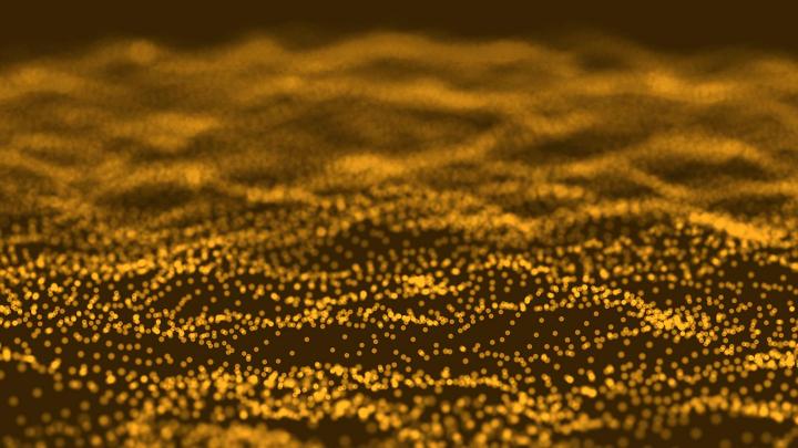 VFX rendered sand