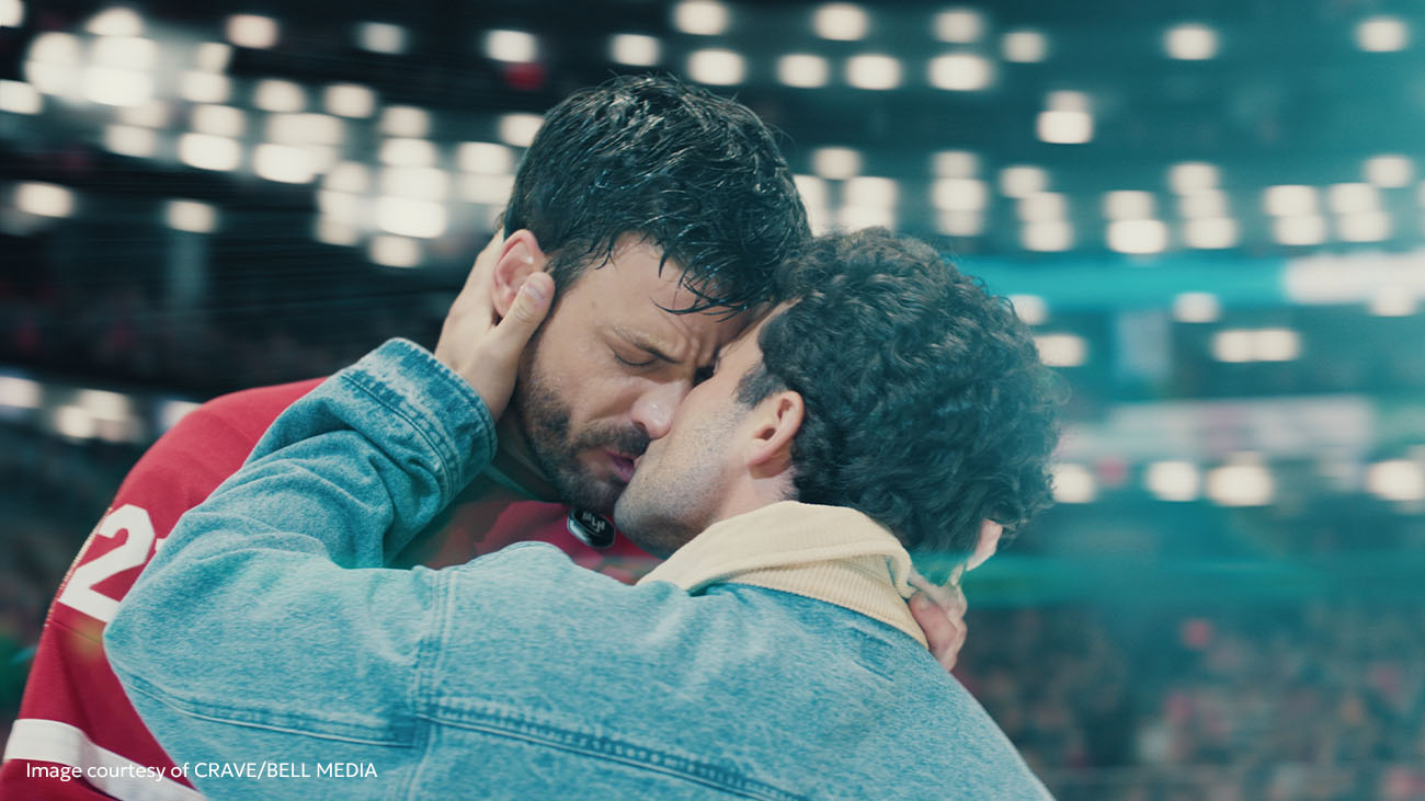 Heated Rivalry VFX breakdown Scott Hunter and Kip kiss on the ice