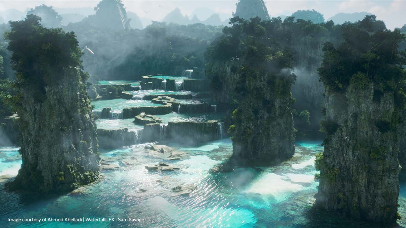 Avatar landscape fan art Ahmed Khelladi