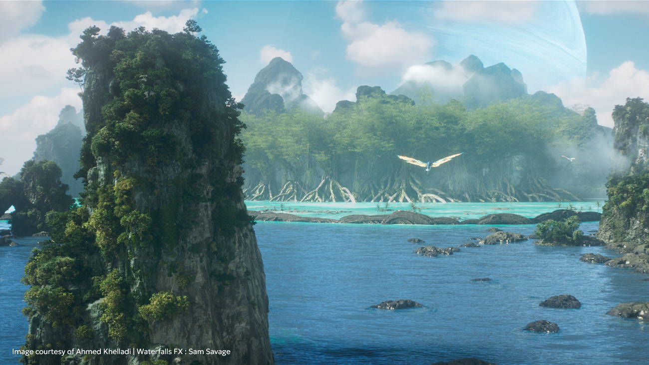 Avatar landscape fan art Ahmed Khelladi